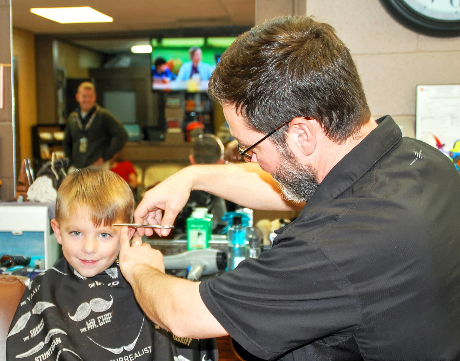 Joyful haircut - Shelbyville Times-Gazette